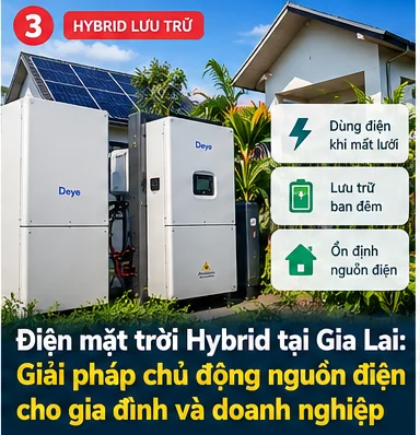 Bơm tưới mặt trời có cần lưu trữ điện không
