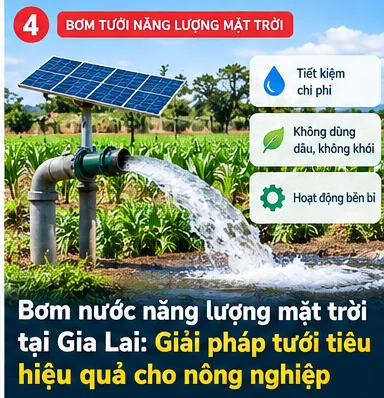 Điện mặt trời hybrid lưu trữ tại Pleiku